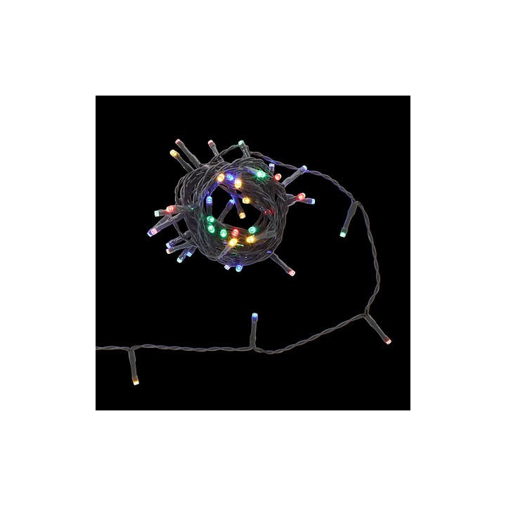 Guirlande lumineuse solaire - 5 m - Multicolore