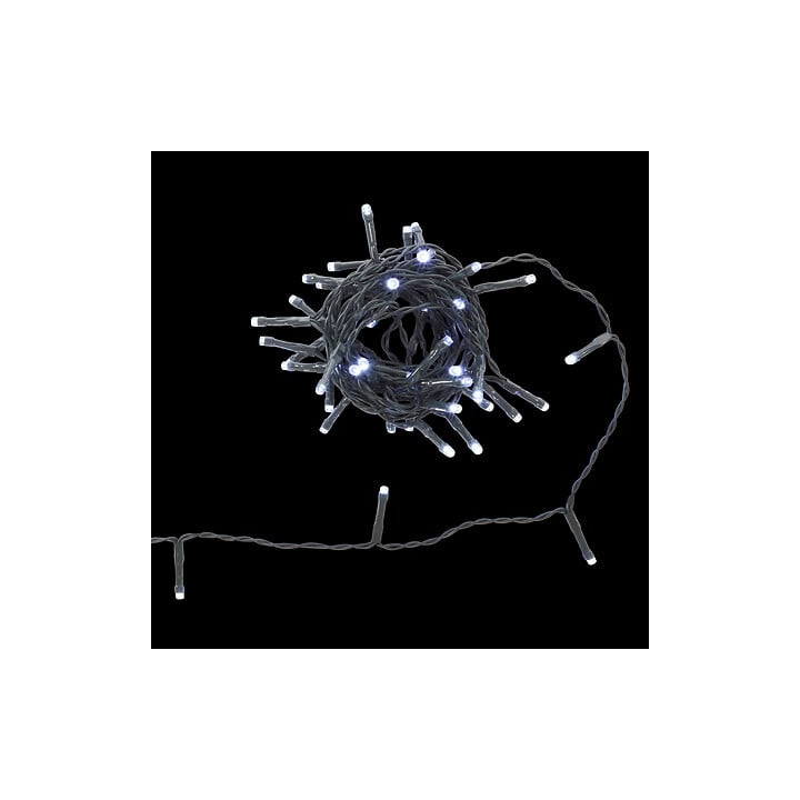 Guirlande lumineuse solaire - 5 m - Blanc Froid
