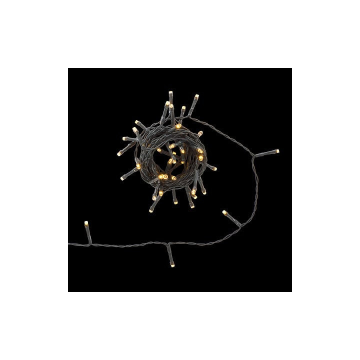 Guirlande lumineuse solaire - 5 m - Blanc Chaud