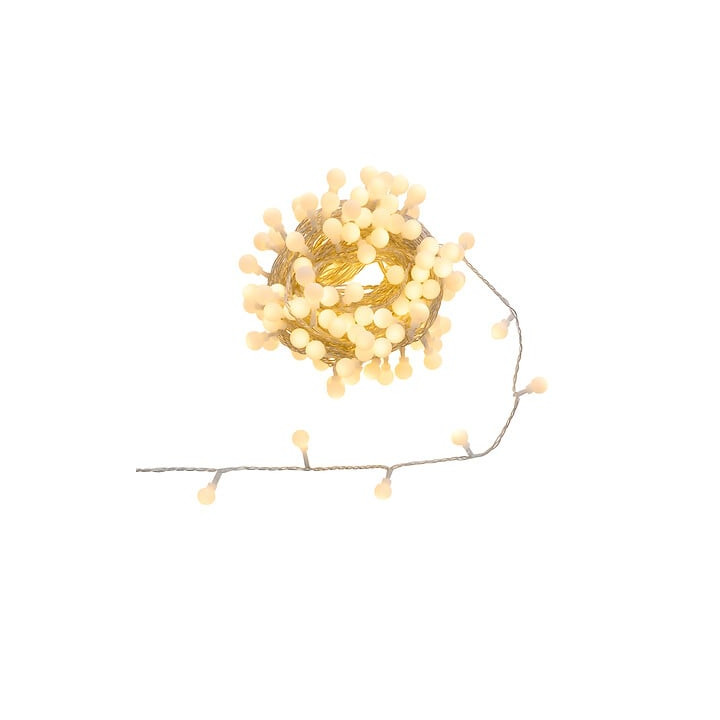 Guirlande lumineuse - Boules - 12.5 m - Blanc chaud