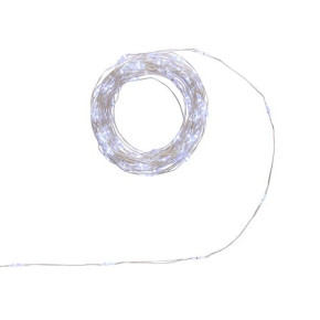Guirlande micro LEDs intérieur - 10 m - Blanc froid | Le Géant de la Fête