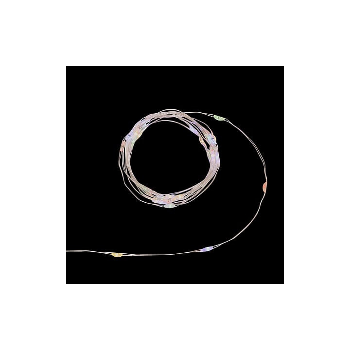 Guirlande micro LEDs intérieur - 2 m - Multicolore | Le Géant de la Fête