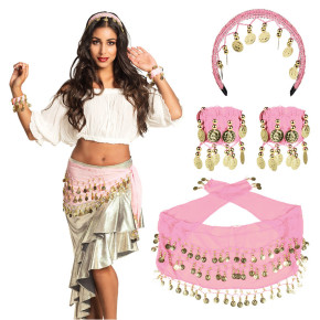 Set de Belly Dance - Rose | Le Géant de la Fête