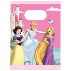 Sacs cadeau - Princesses World - lot de 6 | Le Géant de la Fête
