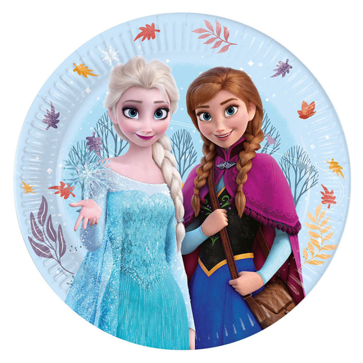 Assiettes - La Reine des Neiges Idyllic - lot de 8 | Le Géant de la Fête