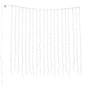Rideau de neige - 2 x 2 m - Blanc chaud