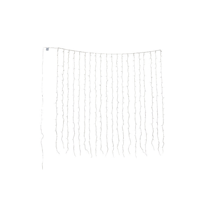 Rideau de neige - 2 x 2 m - Blanc froid