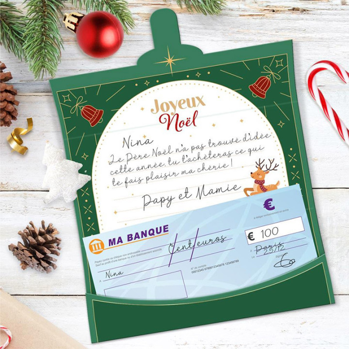 Carte cadeau - Noël