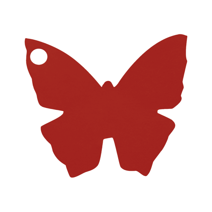 Etiquette "papillon" 4.5 x 4 cm ( lot de 10 ) | Le Géant de la Fête