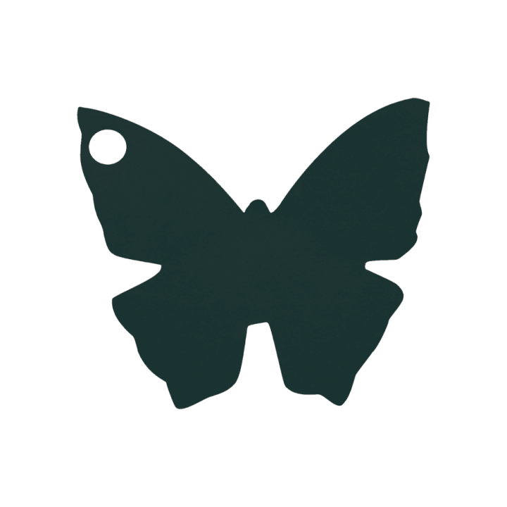 Etiquette "papillon" 4.5 x 4 cm ( lot de 10 ) | Le Géant de la Fête