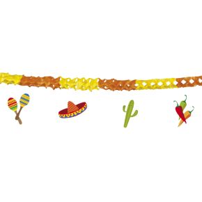 Guirlande  "Fiesta" - 4 m | Le Géant de la Fête