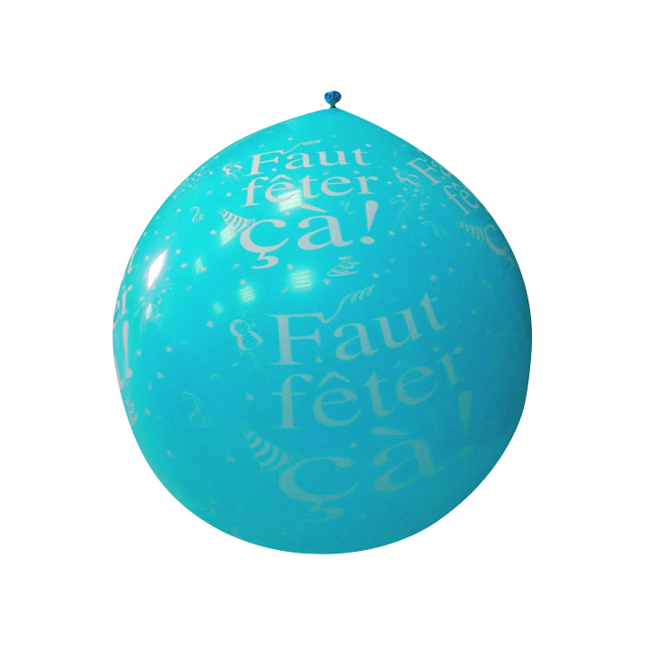 Ballon "Faut fêter ça" - Ø 1 m | Le Géant de la Fête