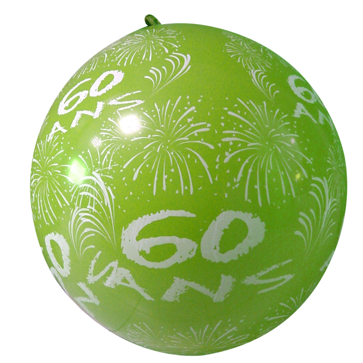 Ballon "60 ans" Ø 1 m | Le Géant de la Fête