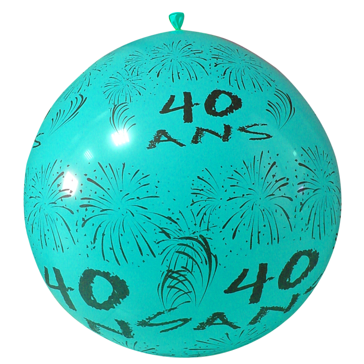 Ballon "40 ans" Ø 1 m | Le Géant de la Fête