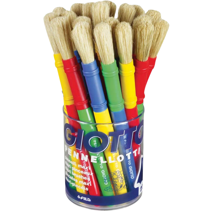 Maxi pinceaux - pot de 20 pinceaux | Le Géant de la Fête