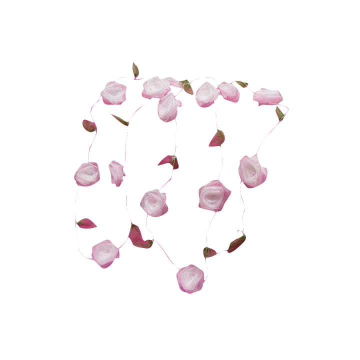 Guirlande de roses en organza - COULEURS | Le Géant de la Fête