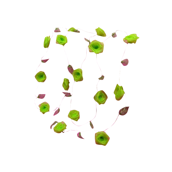 Guirlande de roses en organza - COULEURS | Le Géant de la Fête