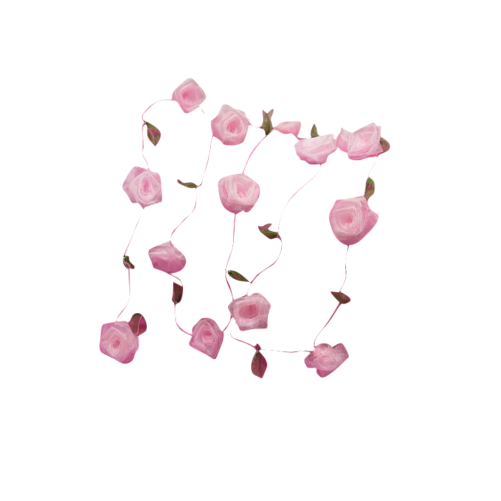 Guirlande de roses en organza - COULEURS | Le Géant de la Fête