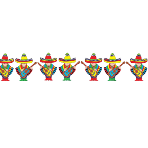 Guirlande "Mariachis" - 3 m | Le Géant de la Fête