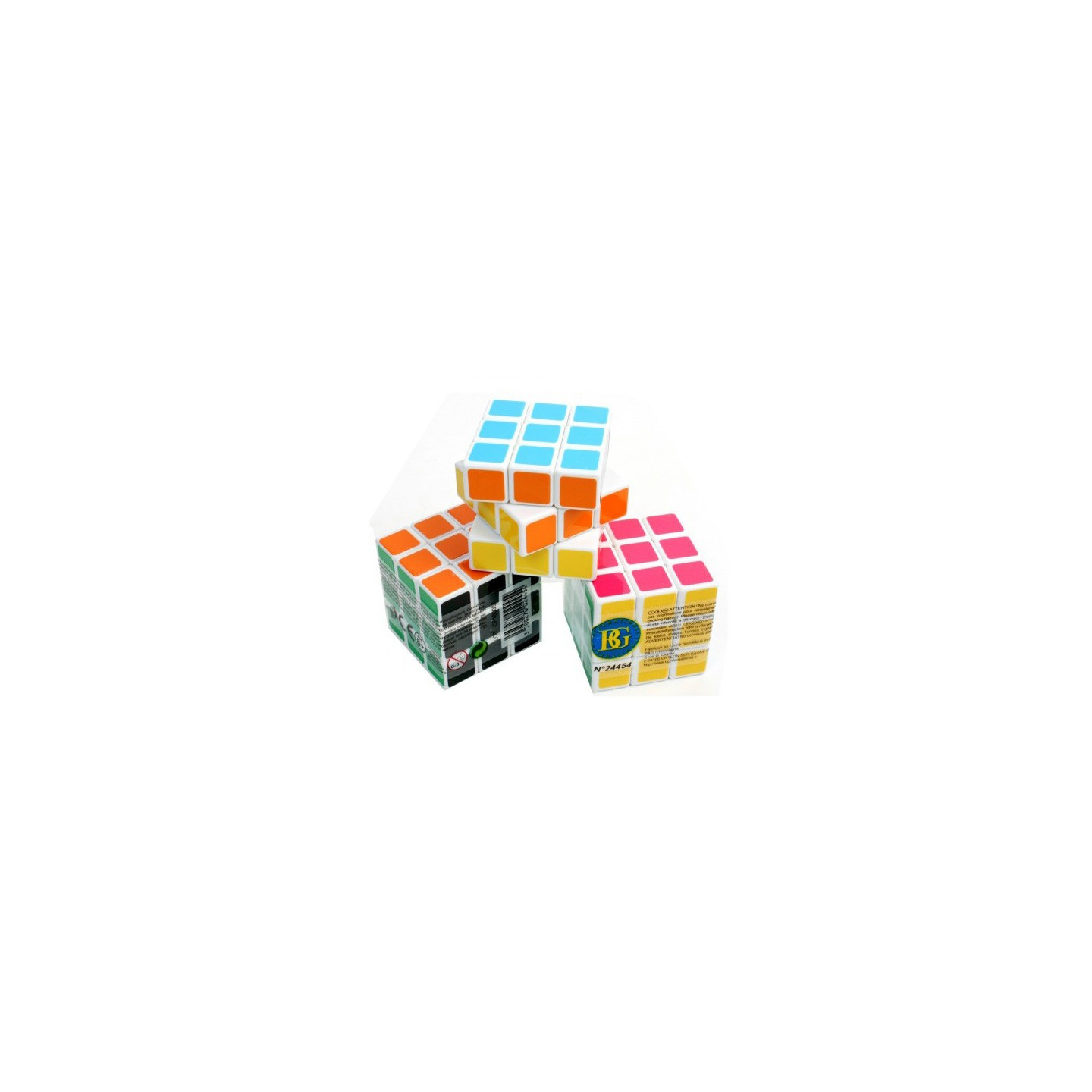 Lot de 24 jeux de patience eau bubble 3 couleurs assorties