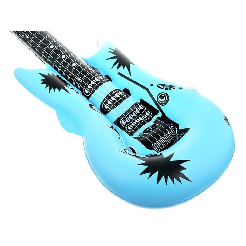 12 Pcs Guitare Gonflable Jouets De Piscine Accessoires Fêtes Plage