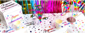 Anniversaire Multicolores